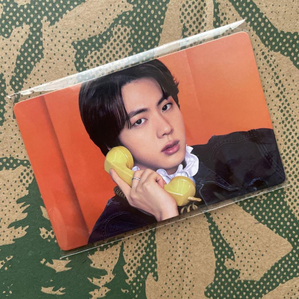 [USED] BTS JIN Cubic Painting Trading Card Butter Side