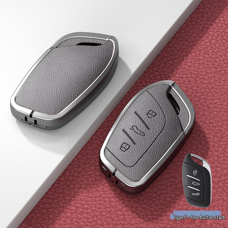 Compatible Key Cover for Roewe RX5 Max/ RX5/ RX3/ I5/ I6 Plus/ New 350/360 - Unisex Design.