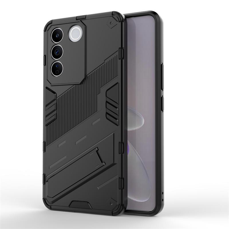 Phone Holder Case For Vivo T2 Case Bumper Anti-knock Armor Full Back Cover For Vivo T2 4G Case For Vivo T2 4G Russian Version