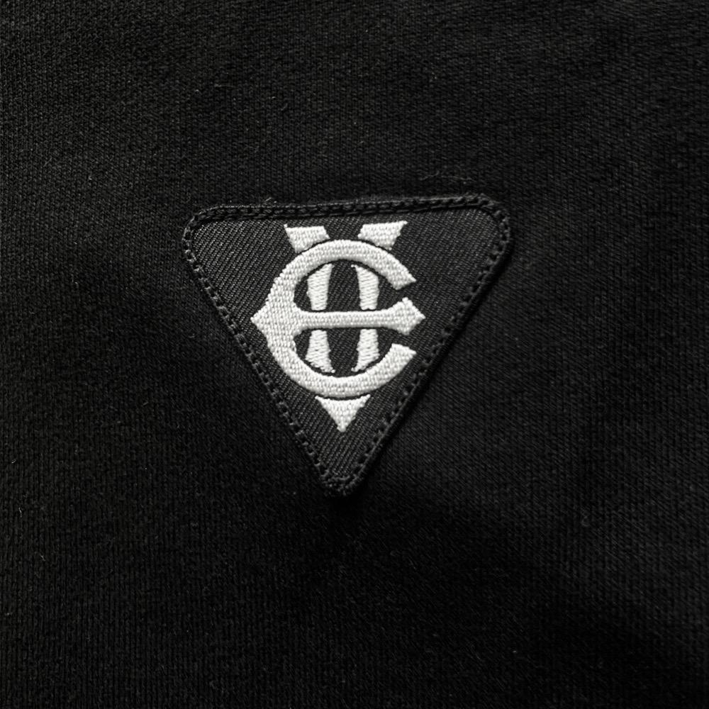 EIGHTVOLUME Ev T Patch Oversized Sweatshirt (Black)