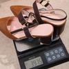 Plus Size Women's Summer Sandals: Thick Heel, Pointed Toe, Fashionable Hollow Design