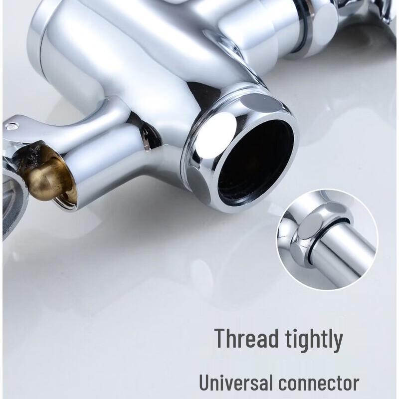 Miling Retractable Copper Foot Pedal Flush Valve