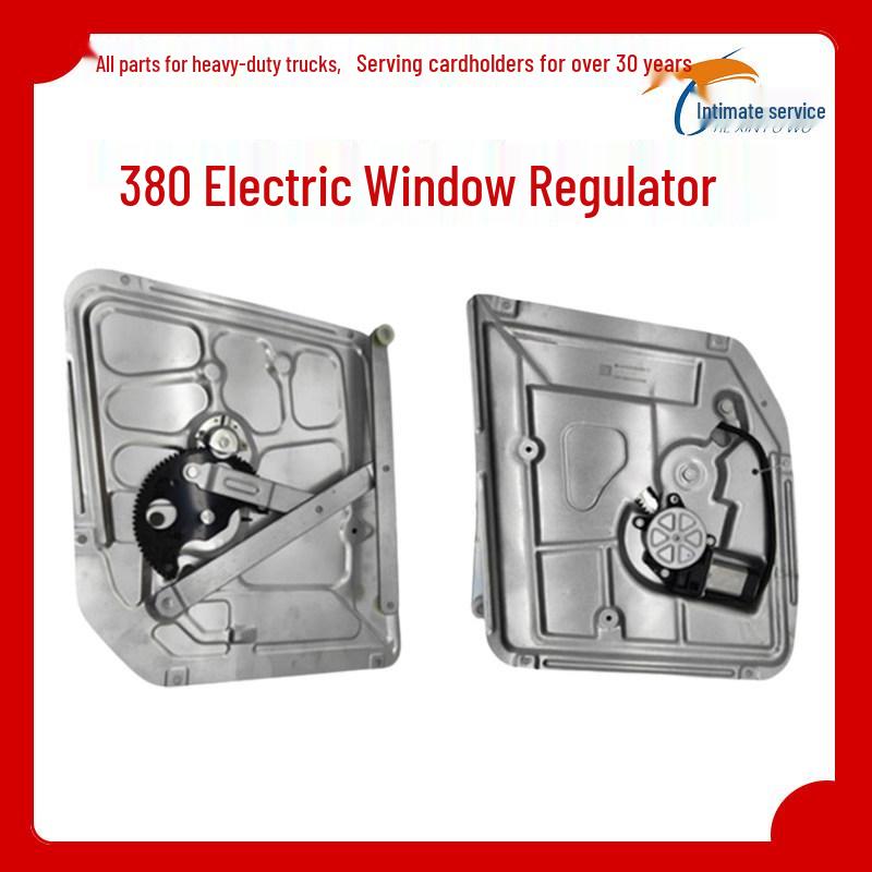 HOWO Heavy Truck 380 Electric Window Regulator Assembly & Motor Bracket Standard