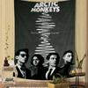 Vintage Arctic Monkeys Rock Band Music Printed Large Wall Tapestry Art Science Fiction Room Home Decor Decor Blanket
