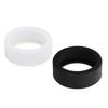 2Pcs Smart Ring Silicone Cover Thin Lightweight Skin Friendly Smart Ring Protector Silicone Elastic Case Black and