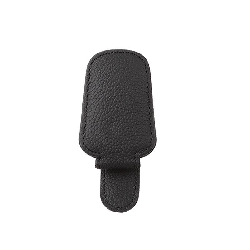 

Автомобильный солнцезащитный козырек, зажим для очков, чехол для карт, авто солнцезащитные очки, козырек, держатель для очков, кронштейн для солнцезащитных очков, держатель для очков из искусственной кожи чёрный