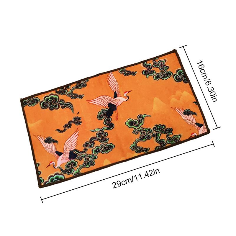 1PC Tea Napkin Household Tea Mat Zen Tea Towel Absorbent Water Tea Cloth Kitchen Cloth High-Grade Tea Table Mat Accessories