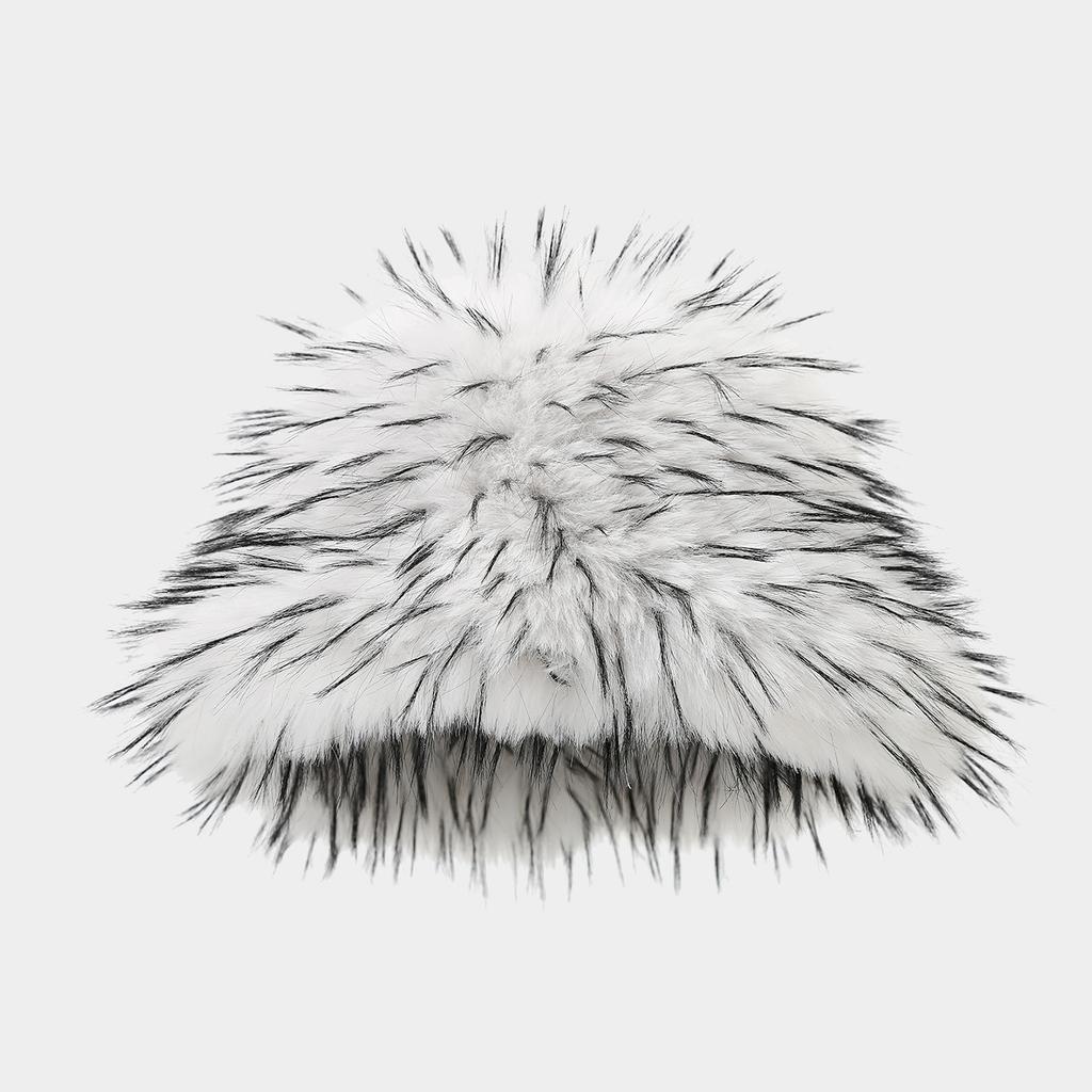 Plush Fisherman Hat, Winter Warm Bucket Hat With Soft Pile Lining For Cold Weather