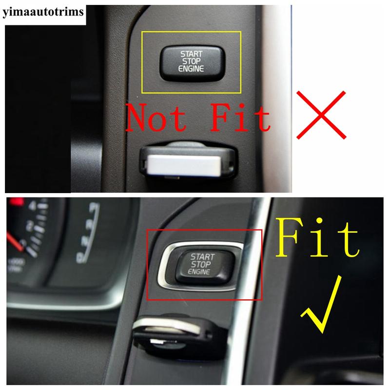 Start Stop Frame / Storage Box Panel Strip / Glove Box / Dashboard Front AC Air Cover Trim Accessories For VOLVO XC60 2012 -2017