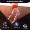 1Pair Patella Knee Strap, Adjustable Knee Brace Patellar Tendon Stabilizer Support Band for Knee Pain Relief