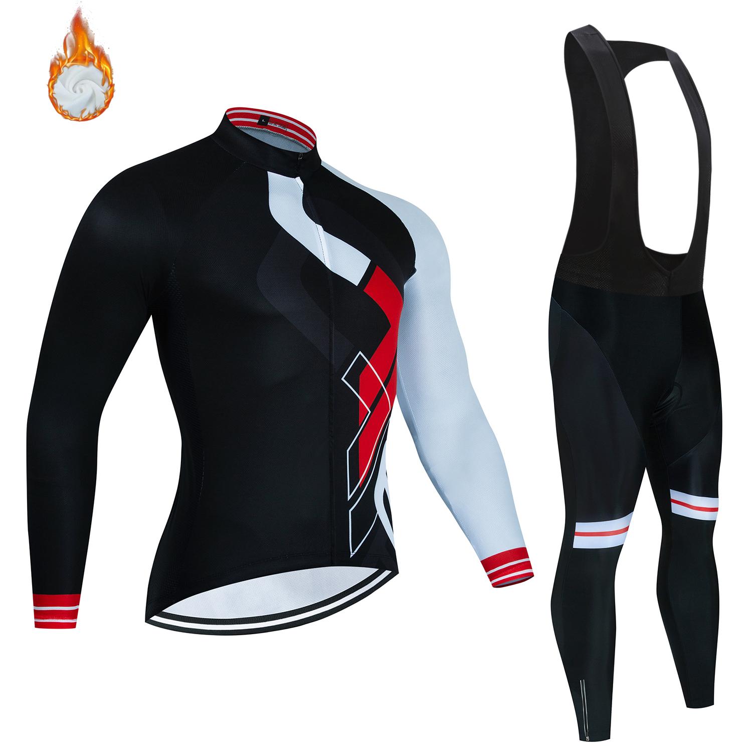 

Cycling Jersey 2023 Men s Clothing Pants Man Uniform Jacket Bikes Outfit Set Mtb Male Complete Winter Sports Laser Cut Tricuta