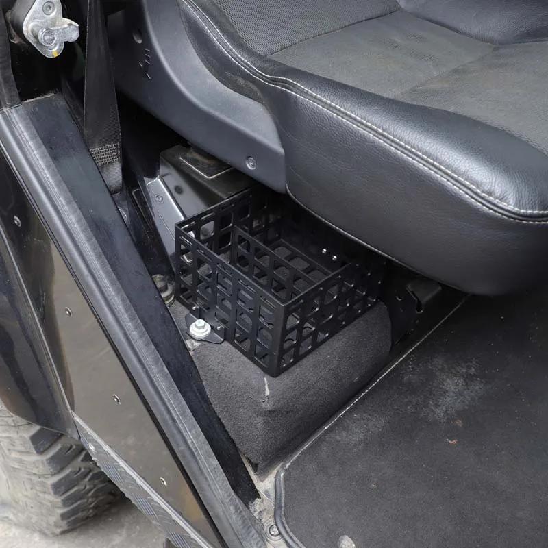 Aluminum Alloy For Land Rover Defender 2026-2018 Car Second Row Seat Storage Baskets On Both Sides Car Interior Accessories