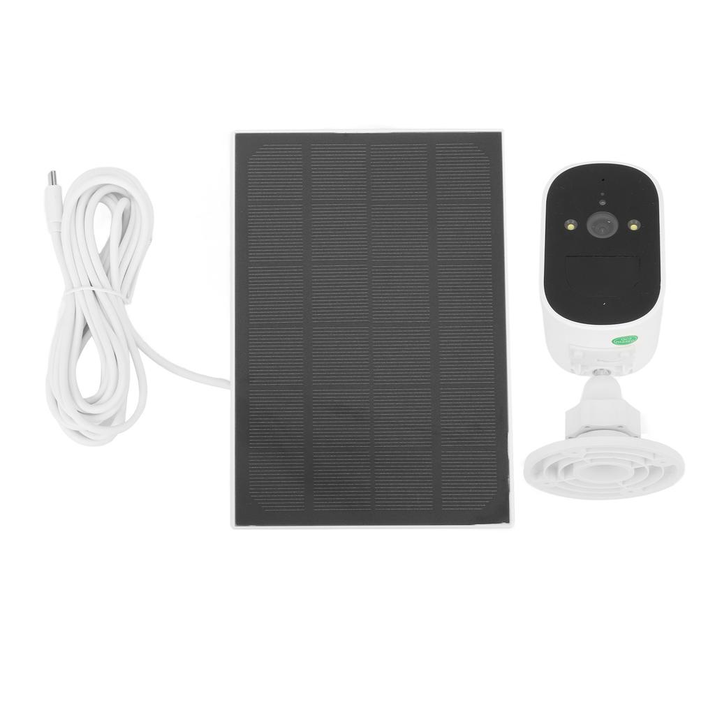 HD 1080P Solar Energy Security Camera Wireless ?WiFi Night Vision Monitoring Camera for Outdoor