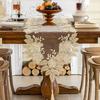 American Style Light Luxury Tablecloth with Long Embroidered Lace Mesh, TV Cabinet Cover, Household Dining Table Flag