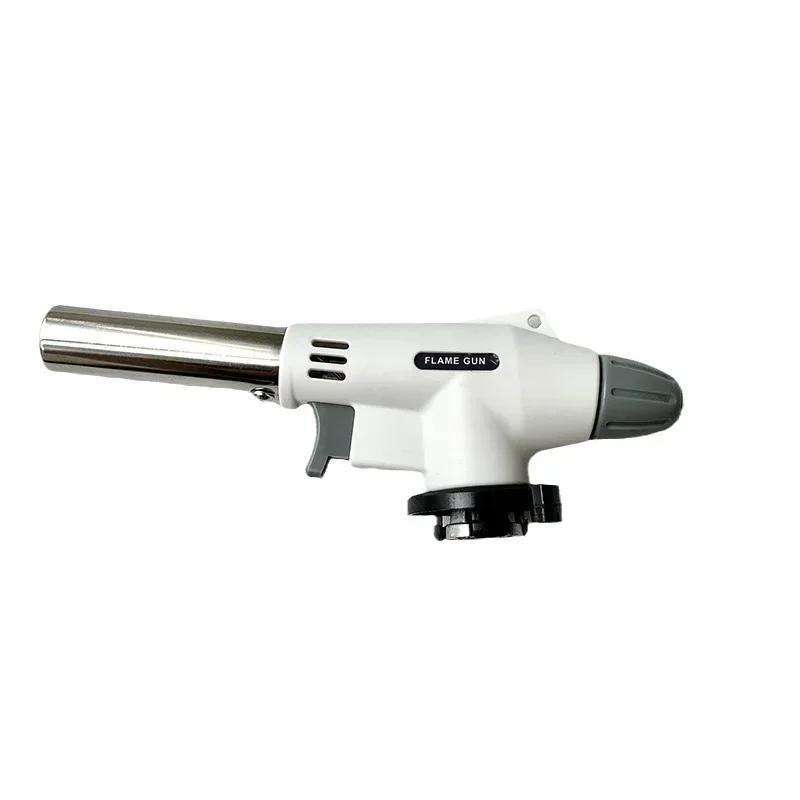 

Портативный кассетный пистолет пламени многофункциональный регулируемый бытовой горелка для барбекю горелка для кемпинга барбекю выпечки приготовления пищи нагревательный инструмент