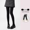 Women's Velvet Leggings: Autumn/Winter Thick Bare-Leg Look, Black Slimming, Non-Slip Pantyhose.