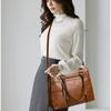 Mom Bag, Retro Handbag, Tote Bag, Simple and Fashionable, Internet Famous Single Shoulder Crossbody Bag
