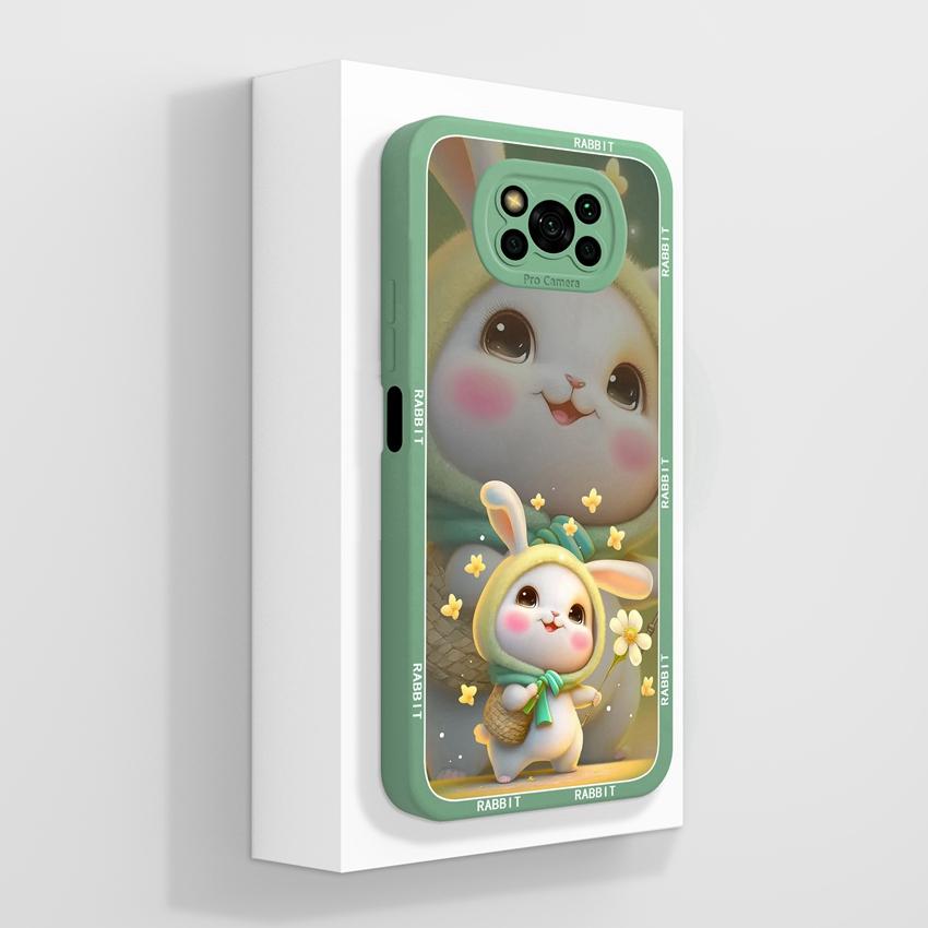 Phone Case For Xiaomi Poco X3 X5 X6 X7 C40 C50 C51 C55 C71 C75 Cute Cat Soft Covers Lens Protection Liquid Silicone Anti Slip Shell For Xiaomi Housing
