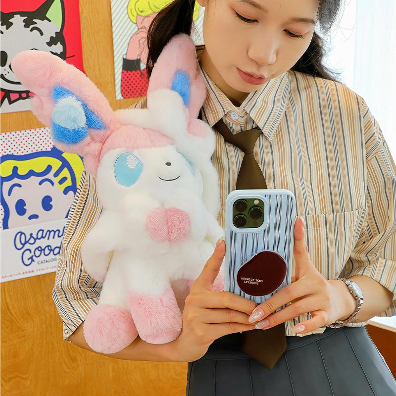 Sylveon okemon Plush Toys Stuffed Doll Huggable Soft Fluffy Stuffed Anime Doll Flareon Umbreon Vaporeon Espeon Plushie Pillow