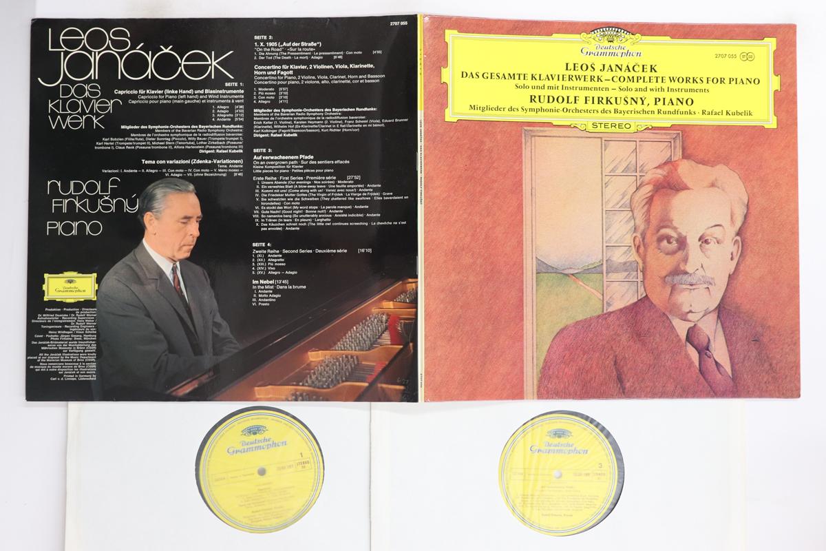 

LP Запись РУДОЛЬФ ФИРКУСНЫ, ЧЛЕНЫ СИМФОНИЧЕСКОГО ОРКЕСТРА - Яначек Все фортепианные произведения / C 2707055 DEUTSCHE GRAMMO 1972 Германия Классика Б/У