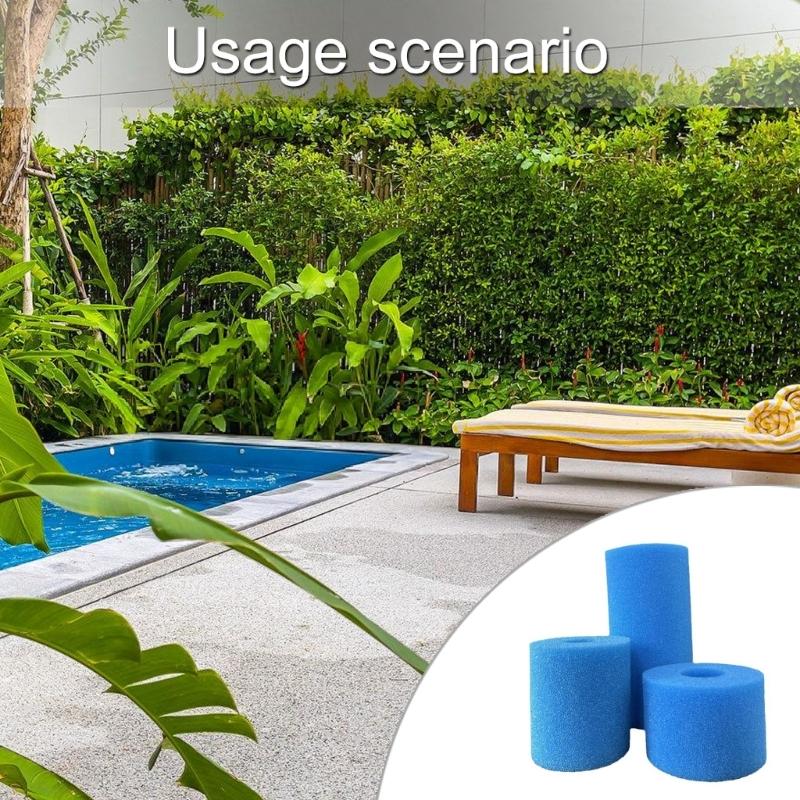High Performances Pool Filter Sponge Fit for Clean Water Reusable Design Easy to Maintenance None Toxic Washable Design