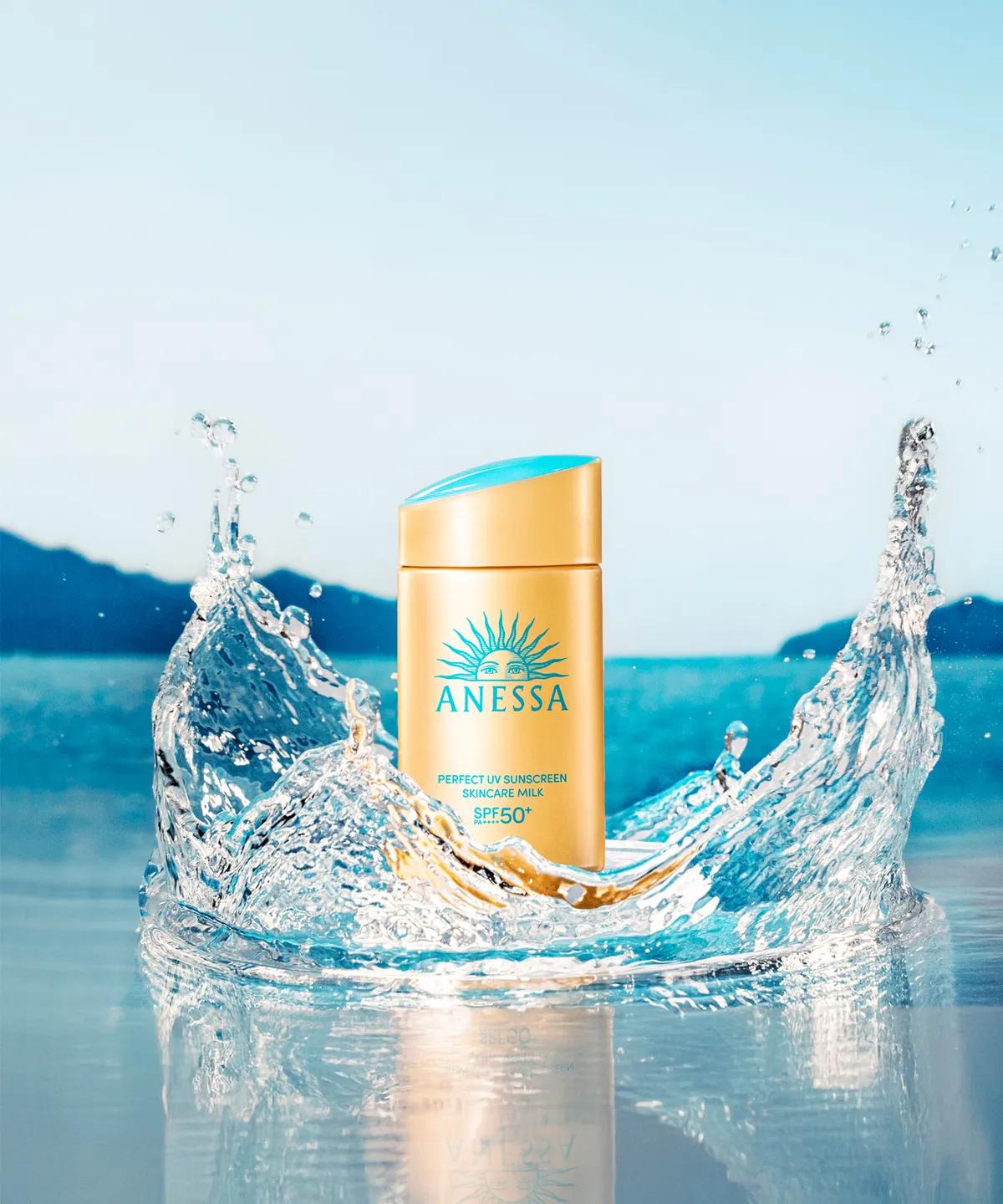 

Shiseido Anessa Perfect UV Солнцезащитное молочко для ухода за кожей NA SPF50+PA++++60мл – Продвинутая увлажняющая защита от солнца