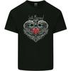 Just Married Skulls Gothic Marriage Goth Kids T-Shirt Childrens