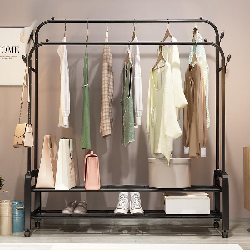 Miling Foldable Single Pole Clothes Rack