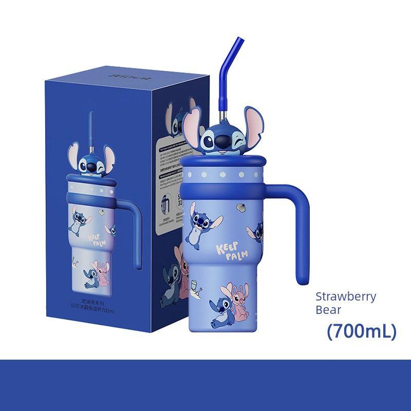 British Dgkphellokitty Water Cup New Large-Capacity Thermos Cup Cold-Keeping Ice Cup Office Desktop Cup
