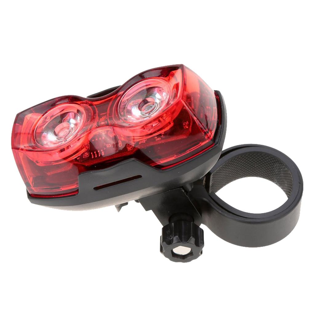 Bicycles Cycling Tail Ligh Bicycles Lights 2 LED Bike Rear Lights 3 Modes Red Bright Safety Battery Bicycles Accessories