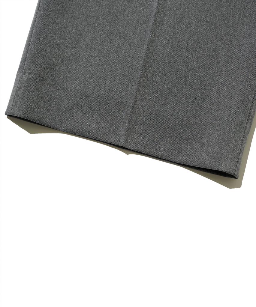 ANALOG MOOD Semi-Wide Slacks (Charcoal)