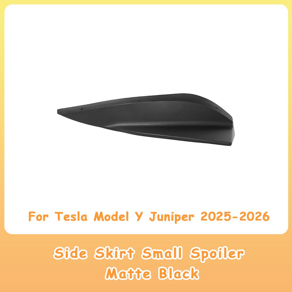ABS Rear Lip Small Spoiler For Tesla Model Y Juniper 2025-2026 Split Rear Lip Spoiler/ Side Skirt Spoiler/ Car Accessories