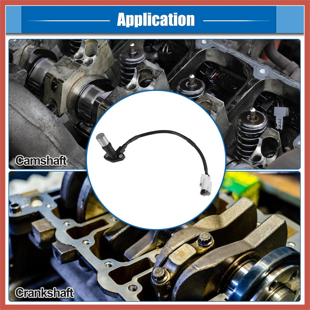 ACROPIX Car Engine Crankshaft Position Sensor 90919-05016 for Toyota 4Runner 2.7L 1996-2000 for Toyota Tacoma 2.4L 1995-2004 Car Parts