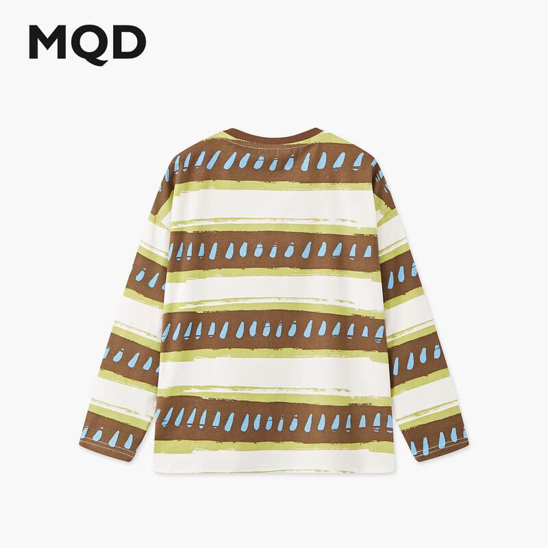 

MQD Boys Striped Drop Shoulder Long Sleeve T-Shirt 110