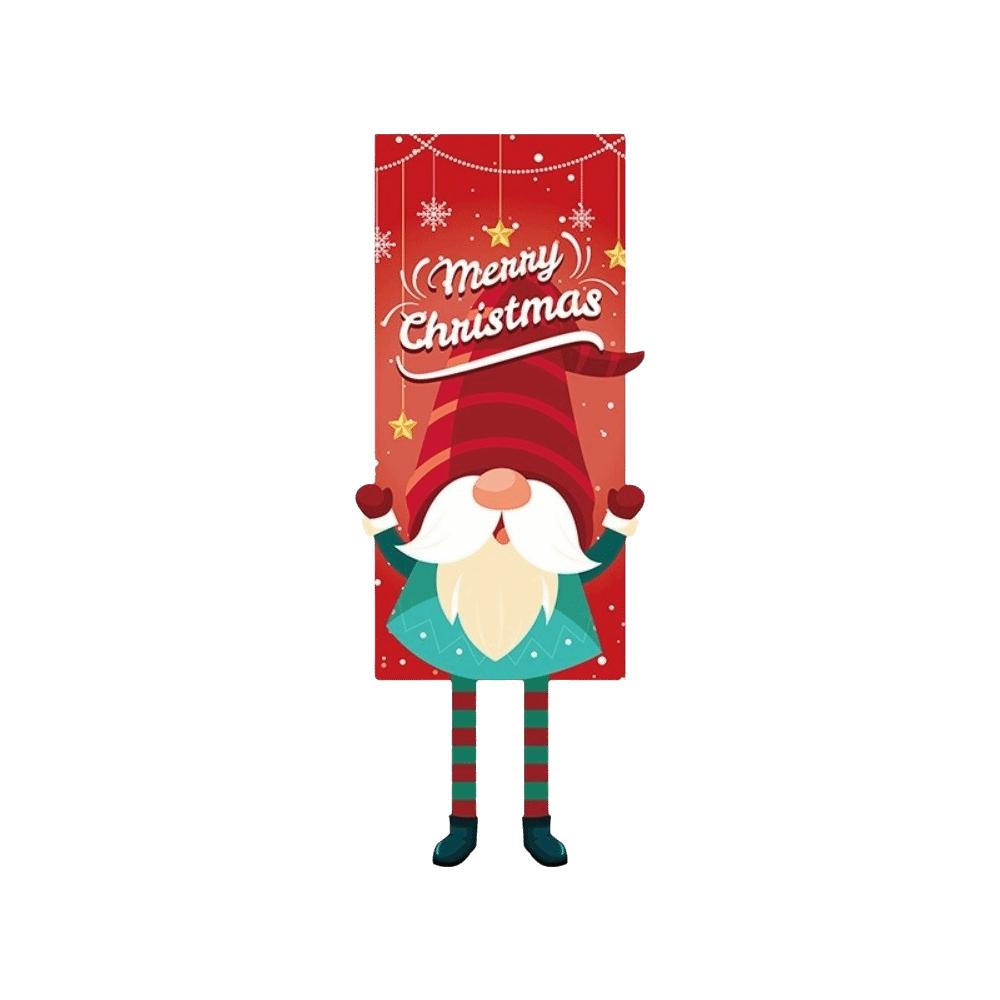 Wall Hanging Christmas Decorations Santa Claus Xmas Banner Christmas Hanging Flag Party Supplies