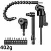 GeiBei 105° Bend Screwdriver Direction Changer with Hex Shank for Electric Drills