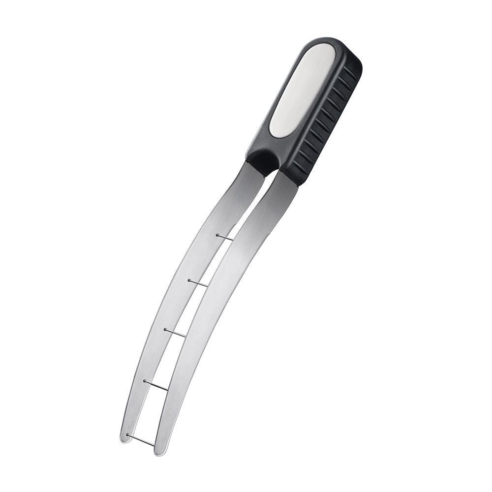 304 Stainless Steel Watermelon Cutter, Kitchen Accessories Fruit and Vegetable Slicer, Core Fruit and Vegetable Tool Clip.