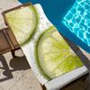 Fruits Serviette Lumineuse Plage Séchage Rapide Douce Serviettes de Piscine Cadeau pour Voyage Salle de Sport Douche Camping sports