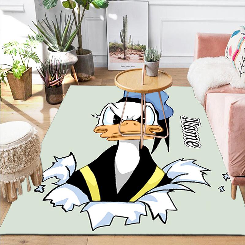 Custom 1Pc Duck Adventures Flight Fun Rug Office Carpet Indoor Outdoor Entrance Doormat Nonslip Soft And Comfortable Living Room D91639