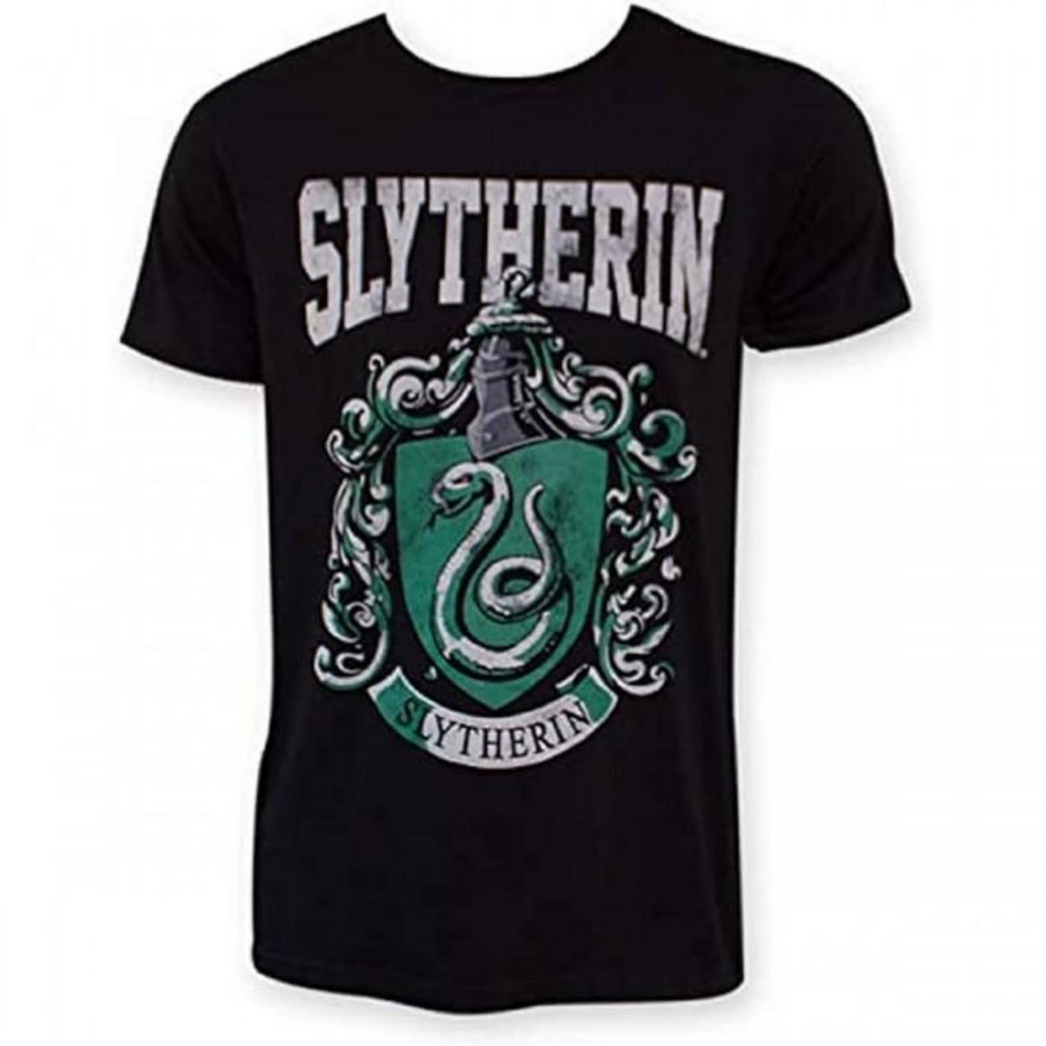 HARRY POTTER Mens Slytherin Cotton T-Shirt S