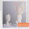 Vase Weiße Keramikvasen für Zuhause Wohnzimmer Gästehaus Dekoration