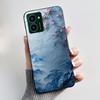 Custodia Per Nokia HMD Pulse Pro / HMD Pulse / HMD Pulse+ Custodia Estetica Gatto Carino Astronauta Nero Opaco Morbido TPU Cover Antiurto