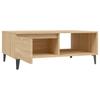  Coffee Table, Sonoma Oak, 90x60x35 Cm, Wood-based Material