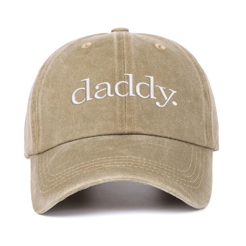 Adjustable daddy. Embroidery Caps Vintage Baseball Cap Fashion Sport Visors Cap  Father's Gift