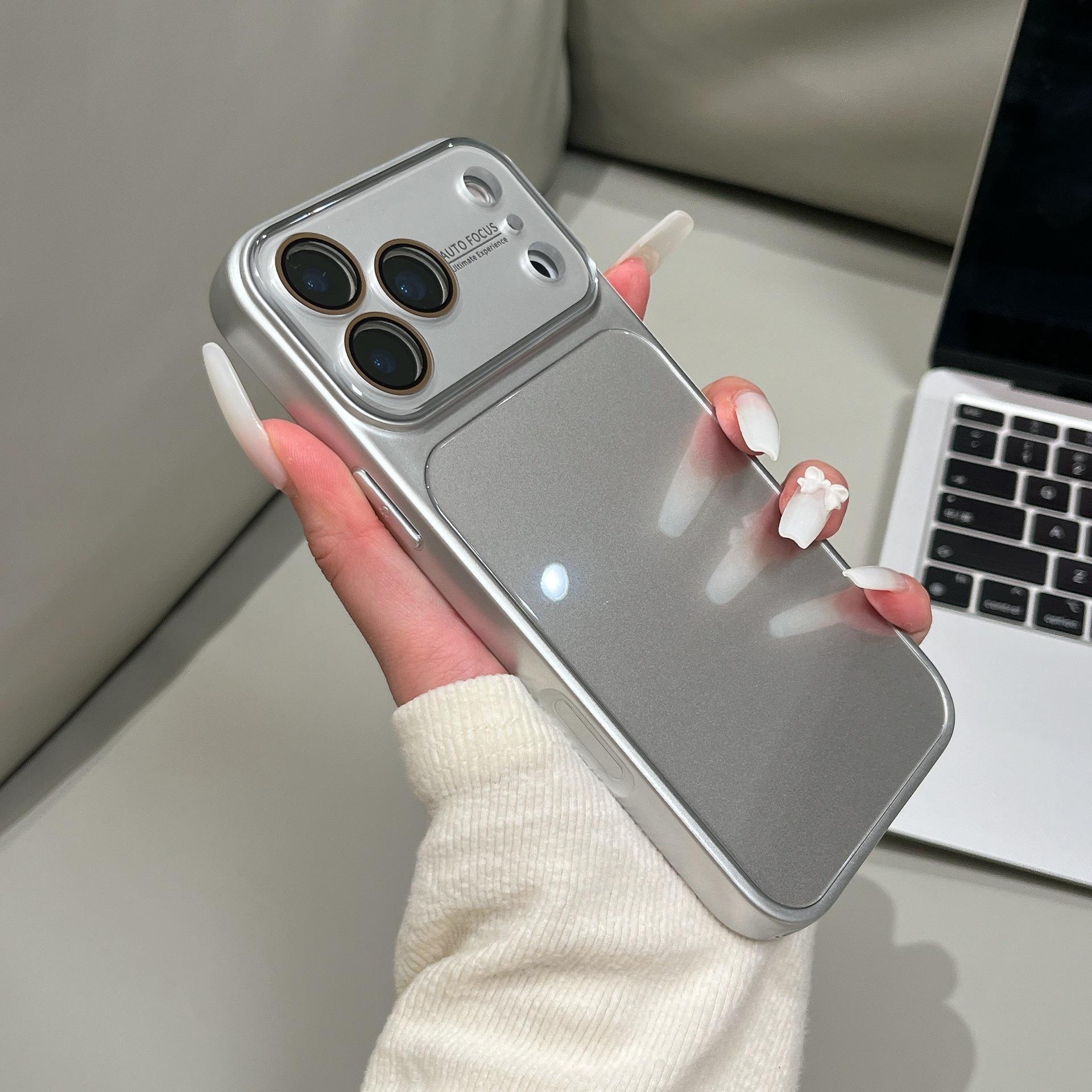 

Premium Candy Color Glass Case for iPhone 16 Pro Max & Apple 17 13 (No Packaging)
