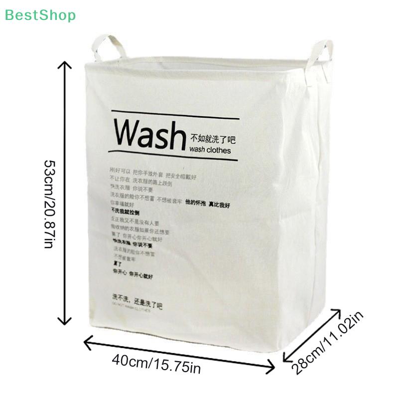 Fabric Linen Dirty Clothes Basket Foldable Laundry Hamper Toy Storage Bin Clutter Organizer For Home Bedroom Living Room