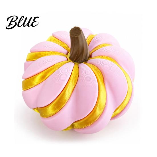 Creative Spiral Pumpkin Figurine 3D Printed Fidget Toy Decompression Hand Spinner Fun Holiday Gifts for Kids Sensory Toy Desk Stress Relief