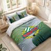 Set Biancheria da Letto 1 Copripiumino 2 Federe Stampa Rapid Wien FC Camera da Letto Decorazione Casa