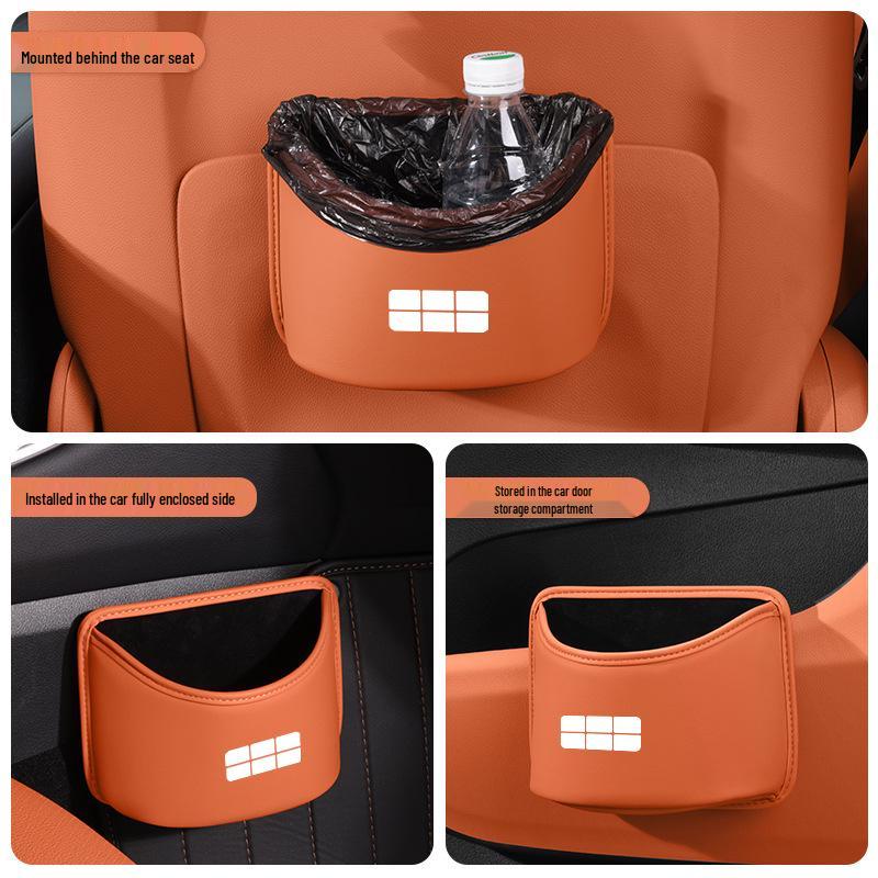Geely Galaxy L7/L6/E8 Car Door Storage Box & Trash Can Organizer