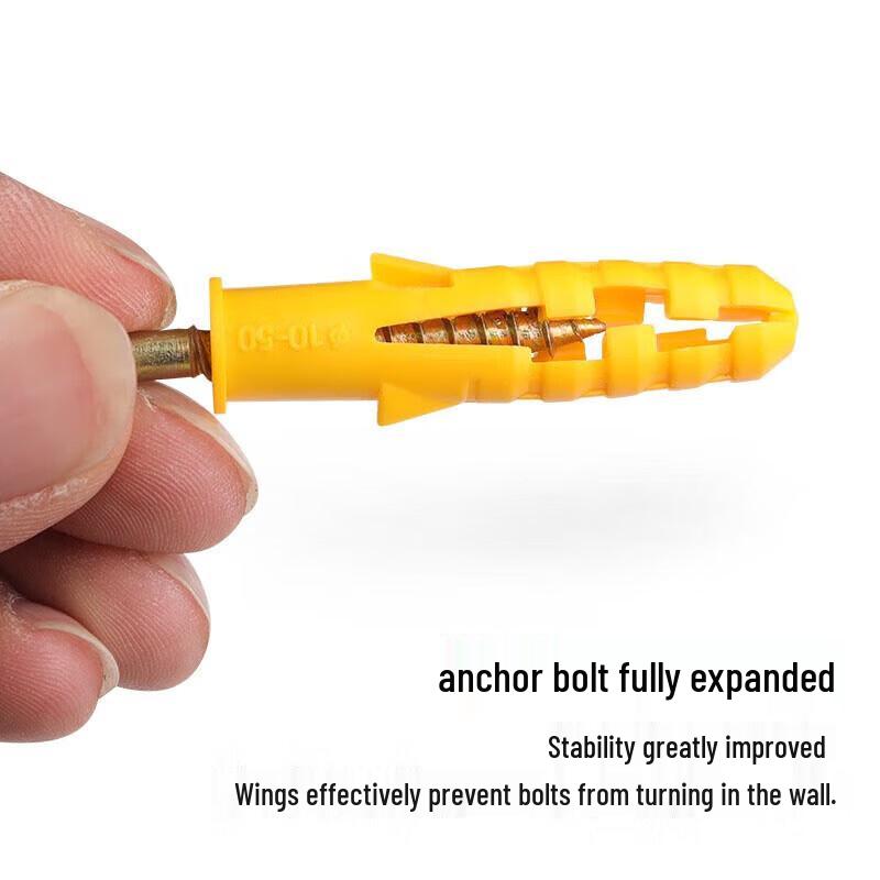 Xinkai Heavy Duty Expansion Anchor and Self-Tapping Screw Kit